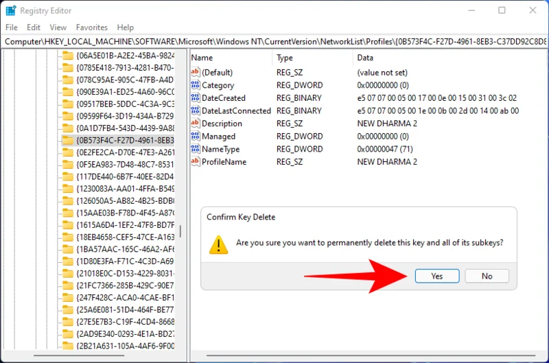 Windows 11에서 네트워크를 잊어버리는 방법