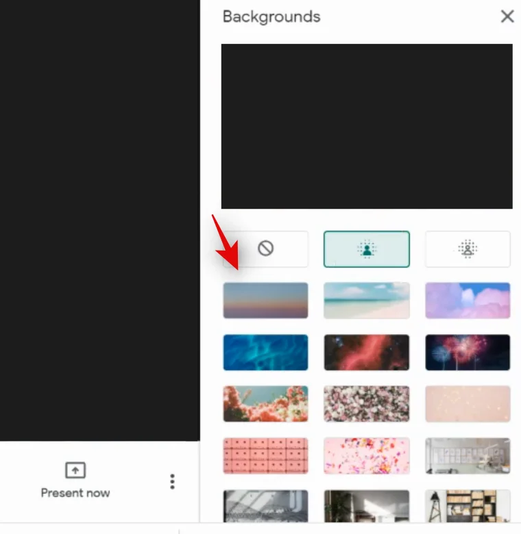 วิธีเปลี่ยนพื้นหลังใน Google Meet