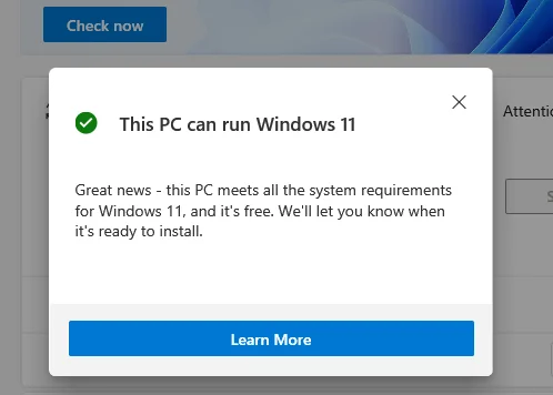 Windows 11 PC 상태 확인 오류를 우회하는 방법