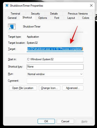 Windows 11에서 Windows 종료 타이머를 사용하는 방법