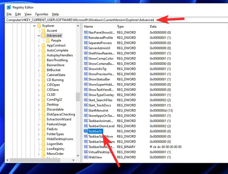 Windows 11에서 작업 표시줄을 더 작게 또는 크게 만드는 방법
