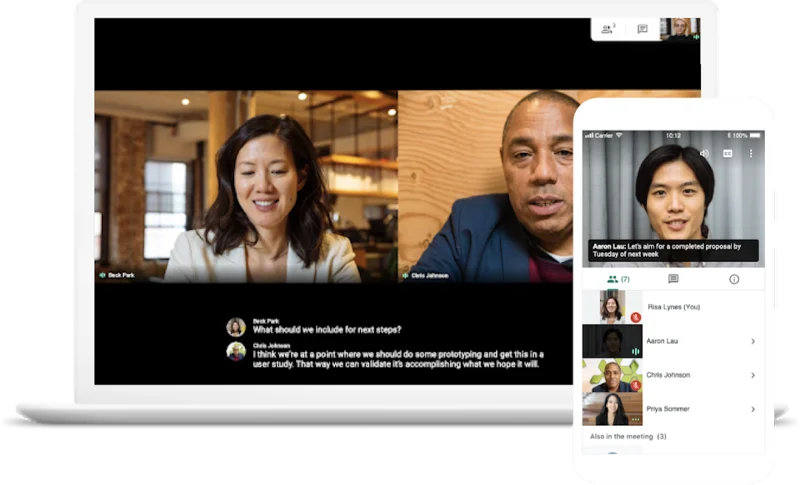 12 conseils pour gérer efficacement les participants à Google Meet