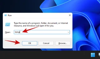 Как удалить временные файлы в Windows 11