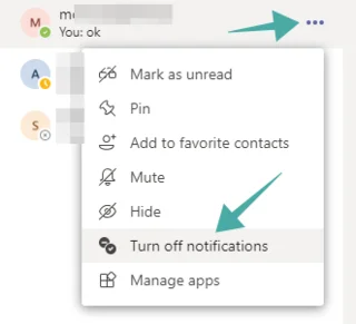 Microsoft Teamsでユーザーのステータス通知を停止して、現在利用可能なポップアップメッセージを削除する方法