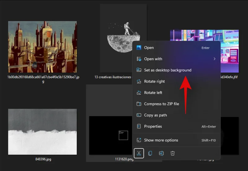 Windows 11에서 배경 화면을 변경하는 방법