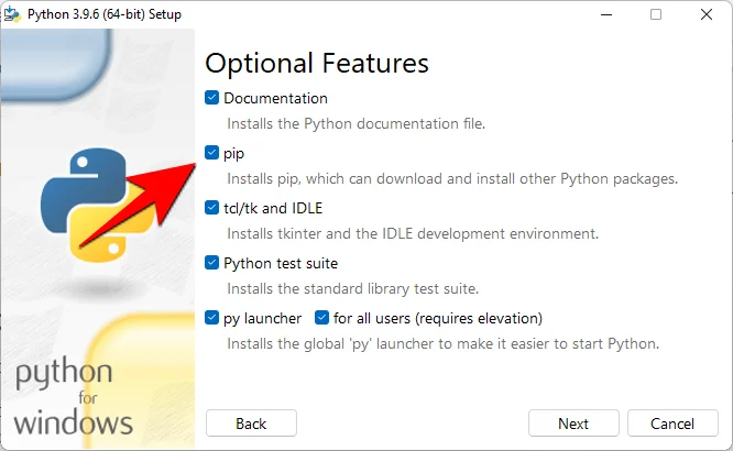Windows 11에 PIP를 설치하는 방법