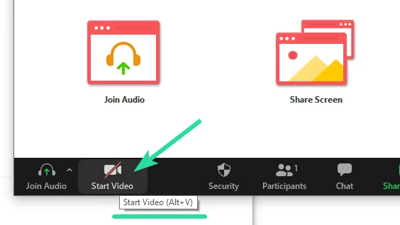 ビデオなしでズームを使用する方法