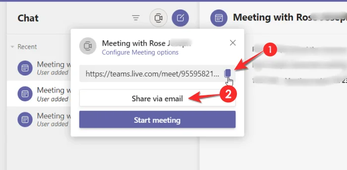 Microsoft Teams에서 가족 및 친구에게 무료 영상 통화를 하는 방법