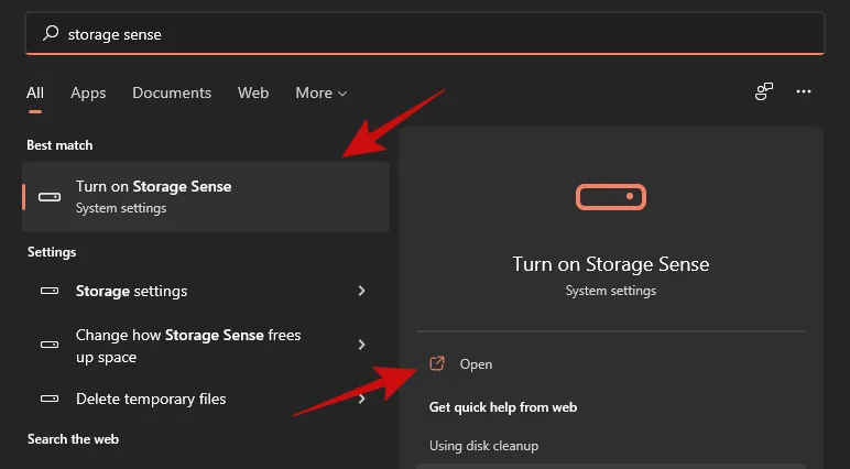 Windows 11에서 임시 파일을 삭제하는 방법
