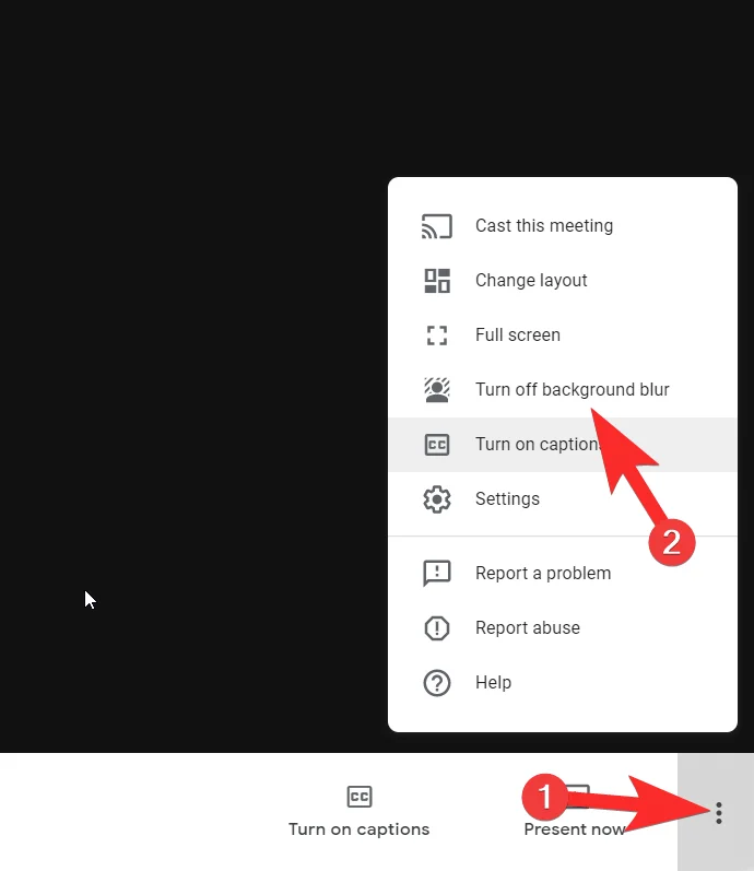 電話とPCでGoogleMeetの背景をぼかす方法