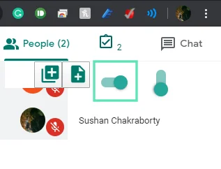 Comment prendre la participation à Google&nbsp;Meet