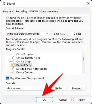 Windows 11 경고음을 비활성화하는 방법