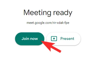 GoogleMeetで画面を共有する方法