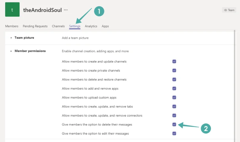 ユーザーがMicrosoftTeamsで送信されたメッセージを編集または削除できないようにする方法