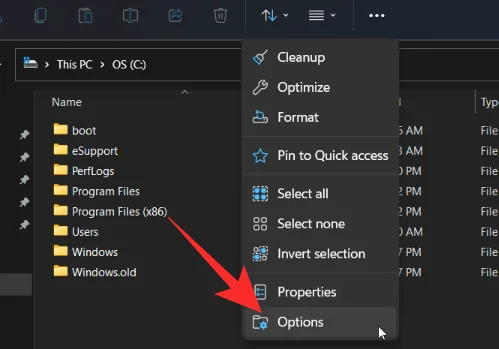 Windows 11 파일 탐색기에서 항목 사이의 공간을 늘리는 방법