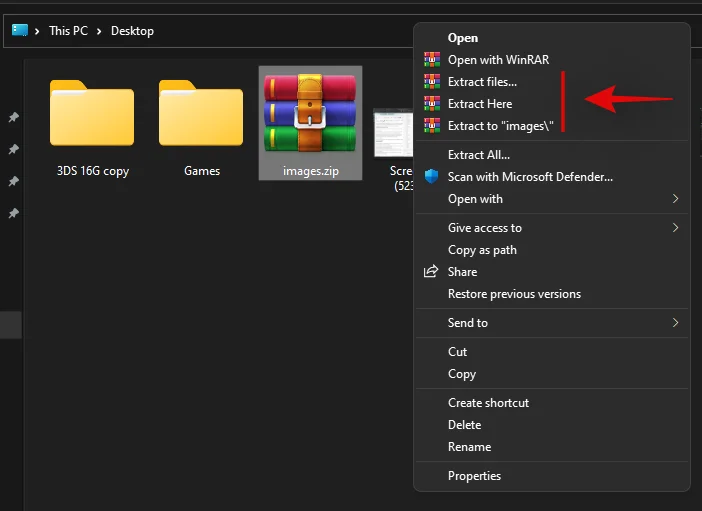 기본적으로 또는 소프트웨어를 사용하여 Windows 11에서 파일의 압축을 푸는 방법