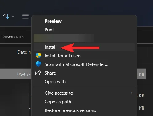 Windows 11에 글꼴을 설치하는 방법