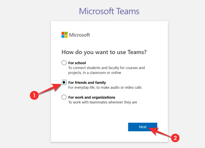 Microsoft Teams에서 가족 및 친구에게 무료 영상 통화를 하는 방법