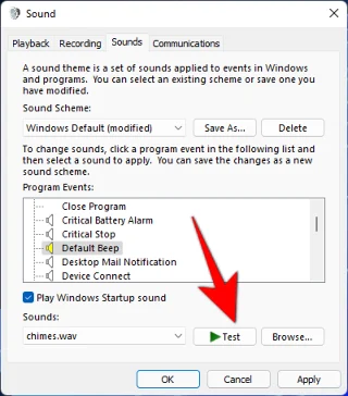Windows 11 경고음을 비활성화하는 방법
