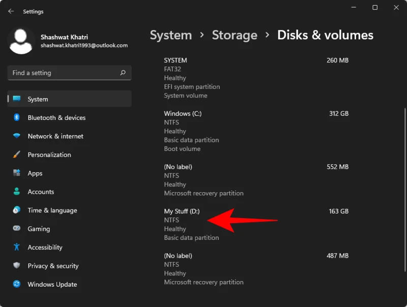 Windows 11에서 드라이브 문자를 변경하는 방법