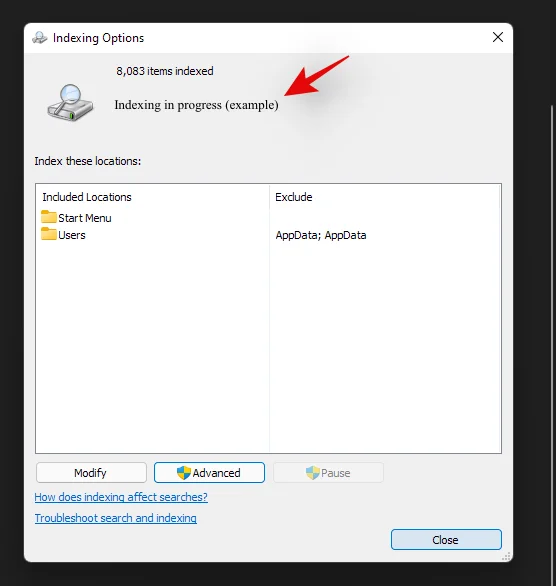 Windows 11에서 Windows 검색 높은 CPU 또는 디스크 사용량을 수정하는 방법