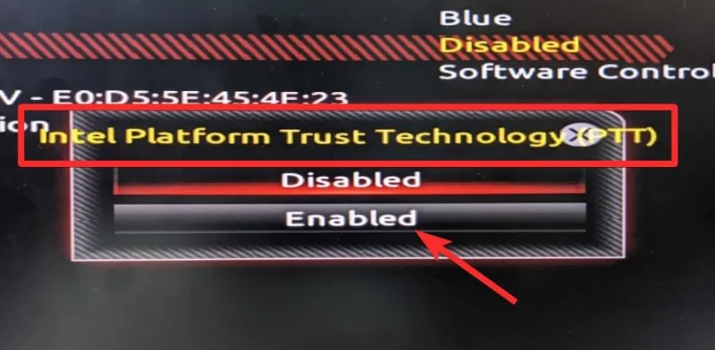 Windows 11용 BIOS에서 TPM 2.0 및 보안 부팅을 활성화하는 방법