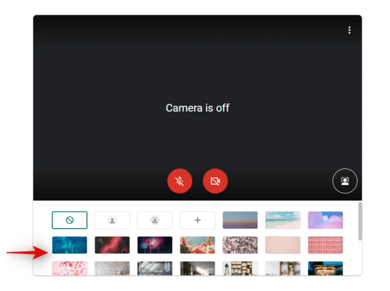วิธีเปลี่ยนพื้นหลังใน Google Meet