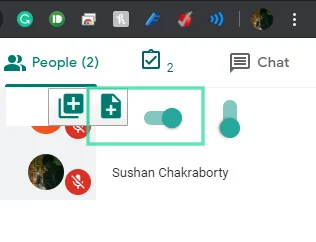 Comment prendre la participation à Google&nbsp;Meet