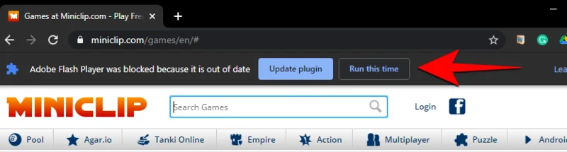 Windows 11에서 Adobe Flash Player 차단을 해제하는 방법