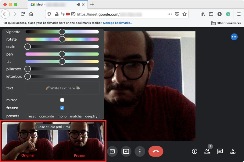 Comment figer votre écran ou votre appareil photo sur Google Meet