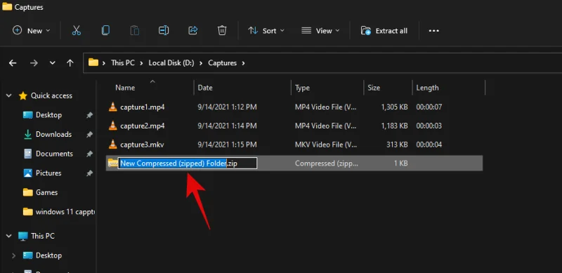 Windows 11에서 단일 또는 여러 파일을 압축하는 방법