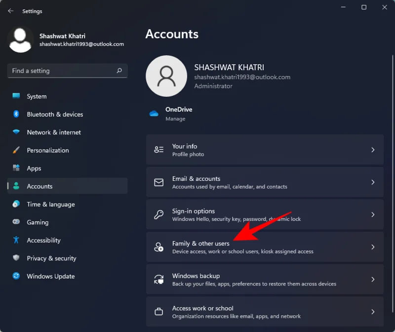 Windows 11에서 새 사용자를 만드는 방법(로컬 또는 온라인)