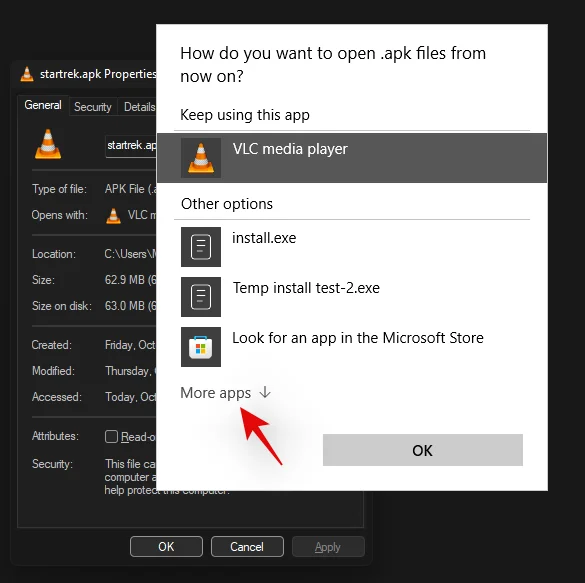 더블 클릭으로 Windows 11에서 APK를 자동으로 사이드로드하는 방법