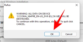 Rufus를 사용하여 부팅 가능한 Windows 11 USB 드라이브에서 TPM 및 보안 부팅을 비활성화하는 방법