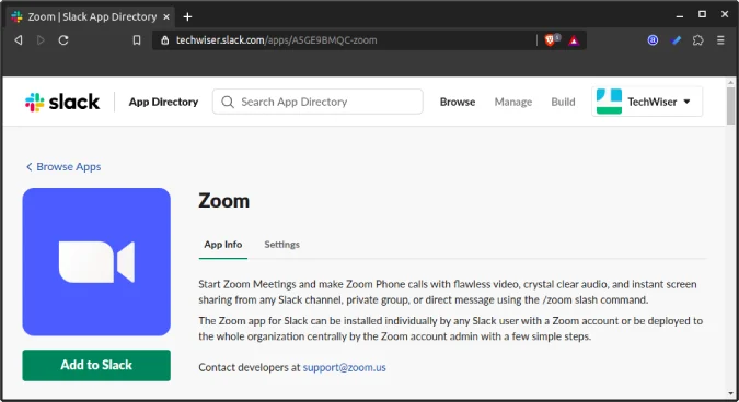 Comment utiliser Zoom avec Slack de manière transparente