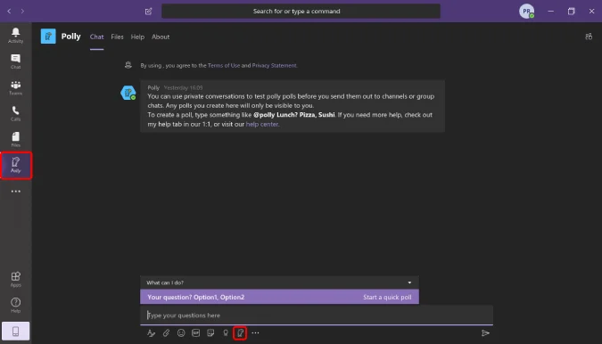 Comment participer à des sondages dans Microsoft Teams