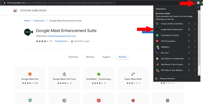 Comment mettre automatiquement en sourdine et désactiver la vidéo sur Google Meet