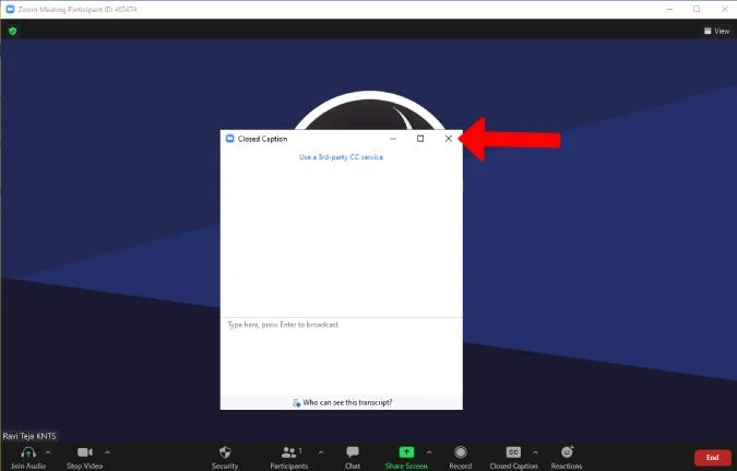 Cara Mengaktifkan Teks Tertutup di Zoom Gratis