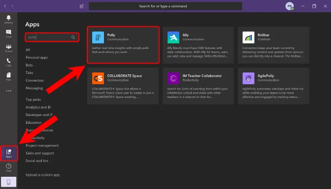 Comment participer à des sondages dans Microsoft Teams