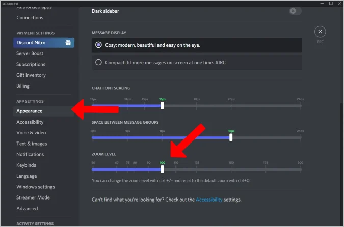 Cum să măriți și să micșorați pe Discord