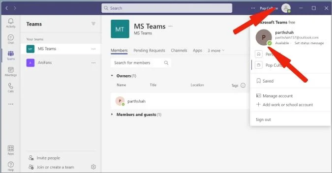 So ändern Sie das Profilbild von Microsoft Teams auf Desktop und Mobilgerät