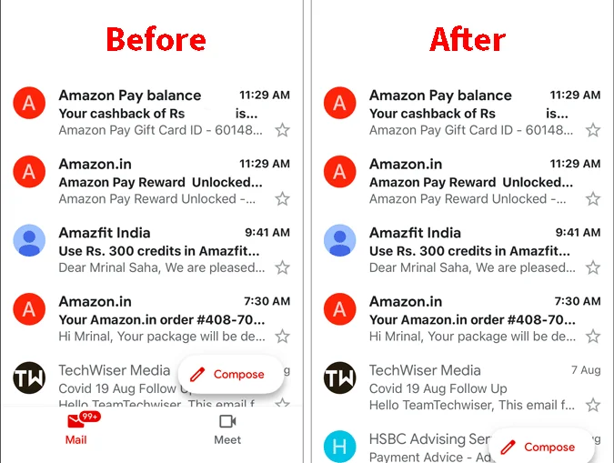 Cara Menghapus Tab Meet Dari Gmail di Android & iOS