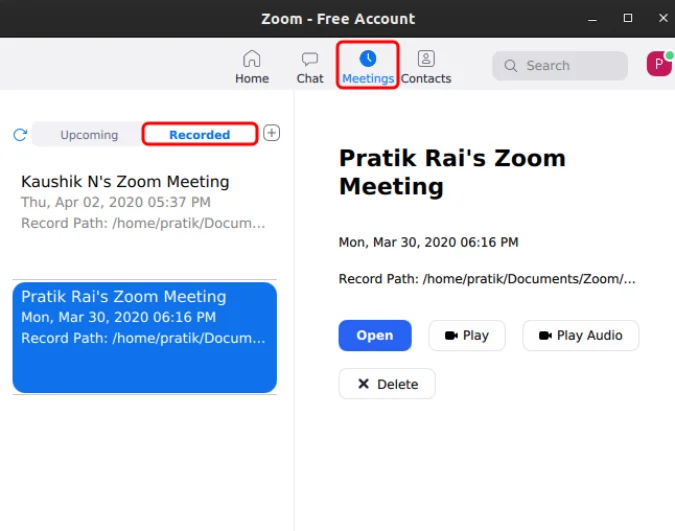 Comment enregistrer automatiquement les réunions Zoom